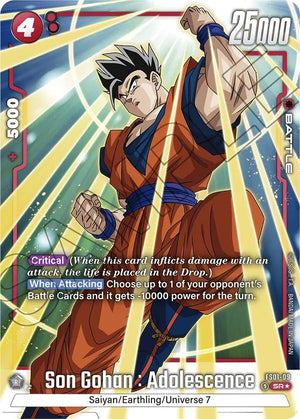 Son Gohan : Adolescence (Bonus Pack Alternate Art) [FS01-09]