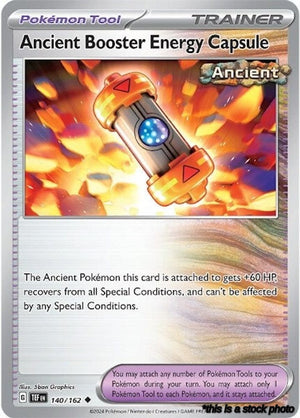 Uncommon Ancient Booster Energy Capsule [140/162 Near Mint ]