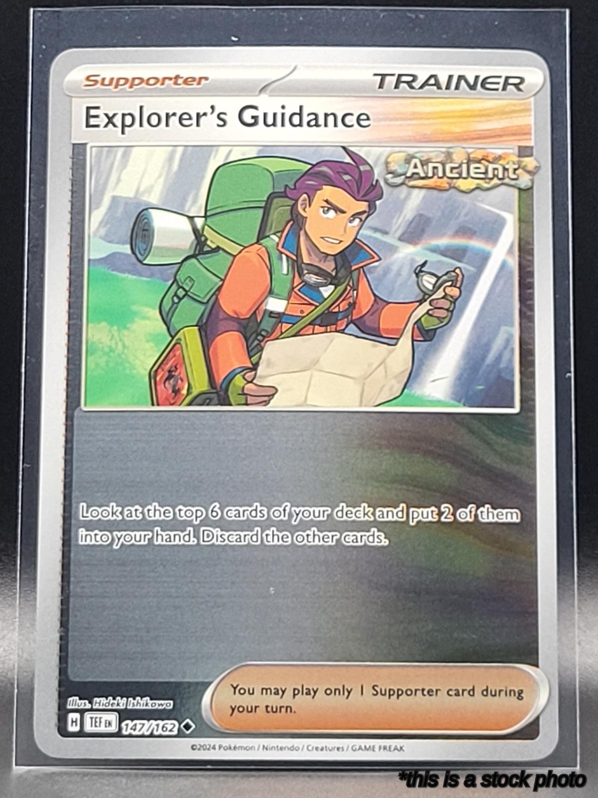 147/162 Explorer's Guidance Uncommon Reverse Holofoil