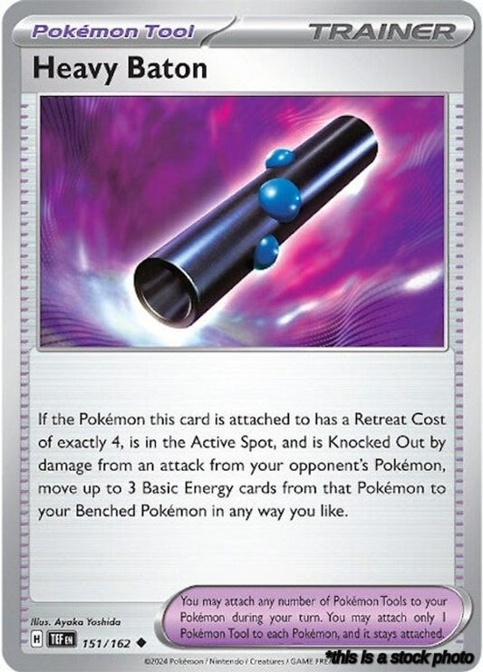 Uncommon Heavy Baton [151/162 Near Mint ]