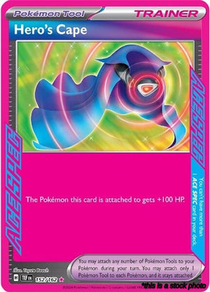 Holofoil Hero's Cape [152/162 Near Mint ]