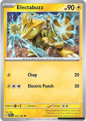 Common Electabuzz [053/162 Lightly Played ]