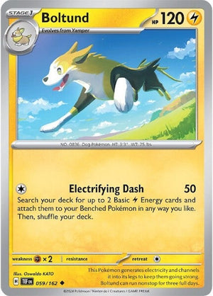 Uncommon Boltund [059/162 Near Mint ]