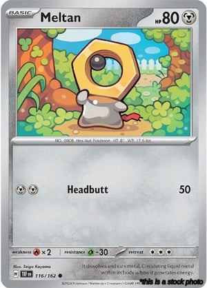 Common Meltan - 116/162 [116/162 Near Mint ]