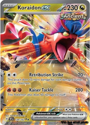 Double Rare Koraidon ex [120/162 Near Mint ]