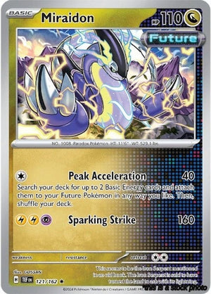 121/162 Miraidon Rare Holofoil