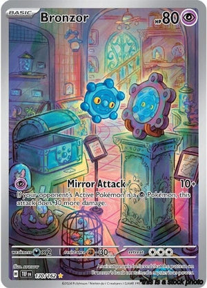170/162 Bronzor Illustration Rare Holofoil