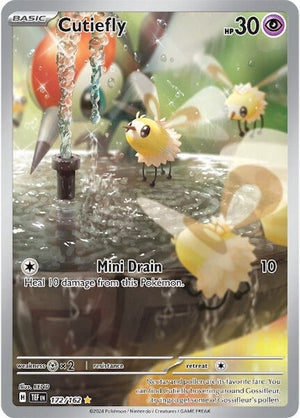 Illustration Rare Cutiefly - 172/162 [172/162 Near Mint ]