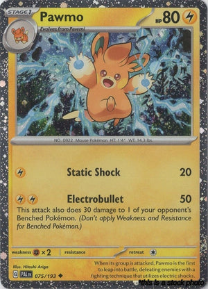 075/193 Pawmo (Cosmo Foil) Promo Holofoil