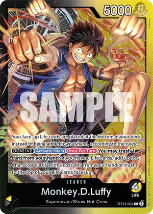 Monkey.D.Luffy (003) [ST13-003] Ultra Deck: The Three Brothers