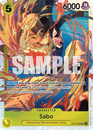 Sabo (008) [ST13-008] Ultra Deck: The Three Brothers