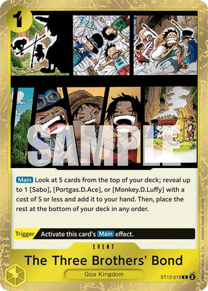 The Three Brothers' Bond [ST13-019] Ultra Deck: The Three Brothers