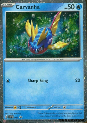 093 Carvanha Promo Holofoil