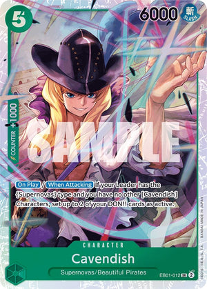 Cavendish [EB01-012] Extra Booster: Memorial Collection