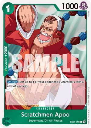 Scratchmen Apoo [EB01-015] Extra Booster: Memorial Collection