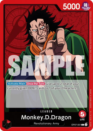 Monkey.D.Dragon (001) [OP07-001] 500 Years in the Future