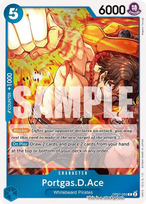 OP07-053 Portgas.D.Ace (053) Rare