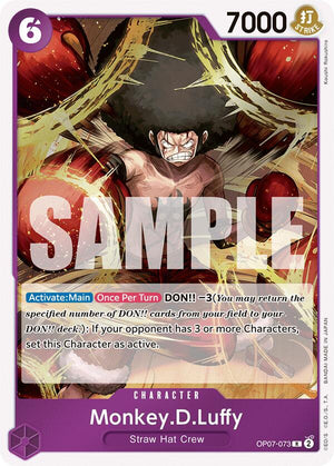 OP07-073 Monkey.D.Luffy (073) Rare