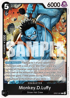 Monkey.D.Luffy (091) [OP07-091] 500 Years in the Future