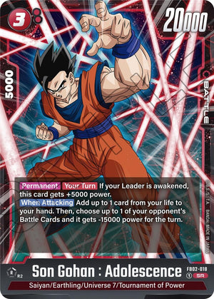 Son Gohan : Adolescence - FB02-018 [FB02-018]