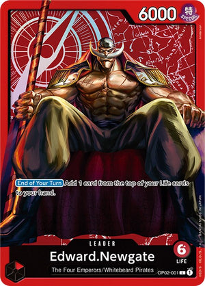 Edward.Newgate (Special Goods Set -Former Four Emperors-) [OP02-001] One Piece Promotion Cards