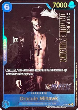 P-052 Dracule Mihawk (Premium Card Collection -Live Action Edition) Promo