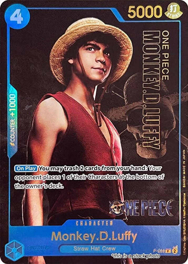 Monkey.D.Luffy (055) (Premium Card Collection -Live Action Edition-)