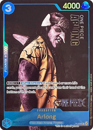 P-048 Arlong (Premium Card Collection -Live Action Edition) Promo