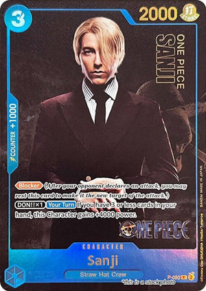 P-050 Sanji (Premium Card Collection -Live Action Edition) Promo
