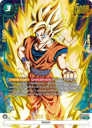 Son Goku - FB02-086 (Championship Pack 01) (Gold) [FB02-086]
