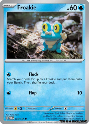 Reverse Holofoil Froakie [056/167 Near Mint ]