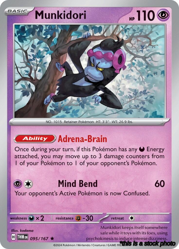 Rare Munkidori [095/167 Near Mint ]