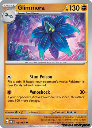 Uncommon Glimmora [109/167 Near Mint ]
