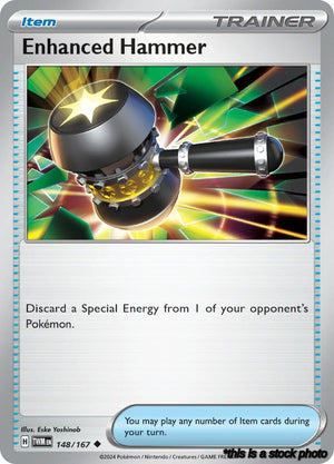 Reverse Holofoil Enhanced Hammer - 148/167 [148/167 Near Mint ]