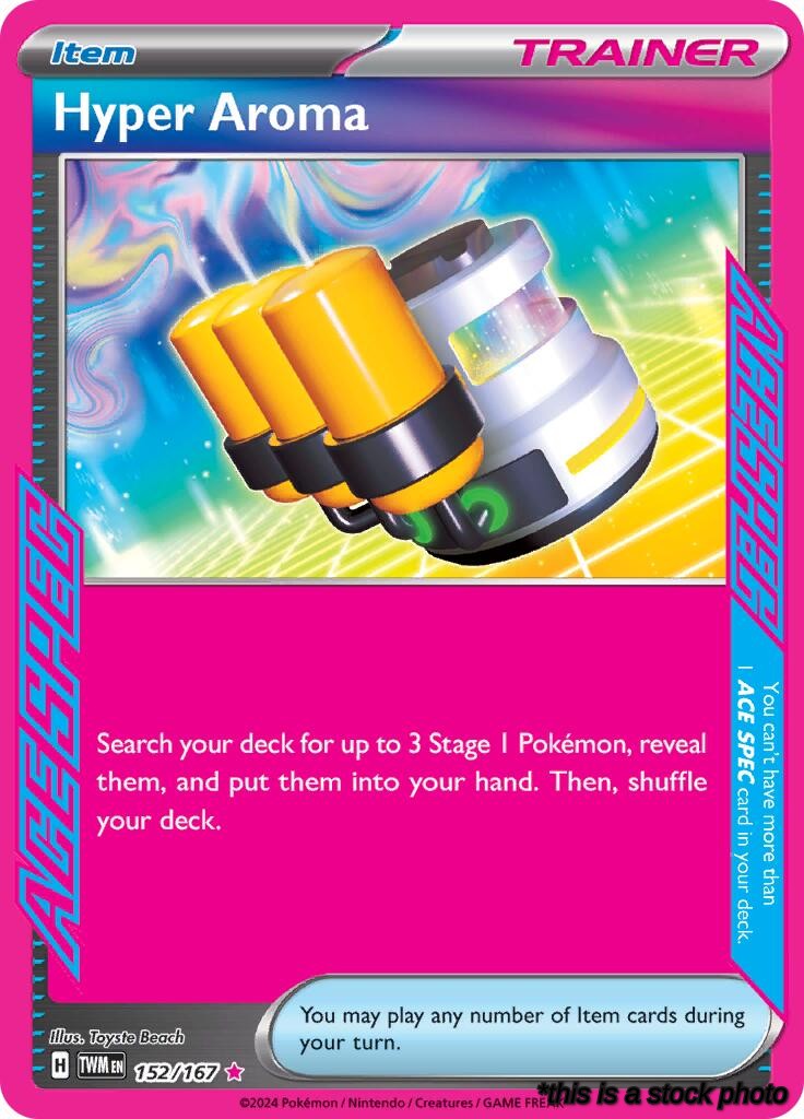 Holofoil Hyper Aroma [152/167 Lightly Played ]