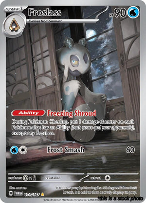 Holofoil Froslass - 174/167 [174/167 Near Mint ]