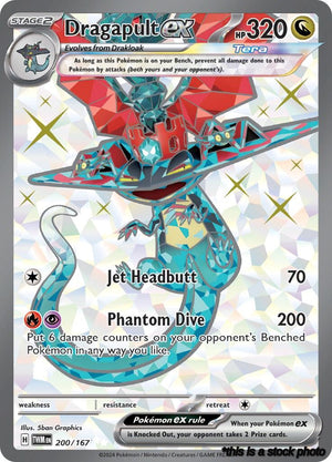 Holofoil Dragapult ex - 200/167 [200/167 Near Mint ]