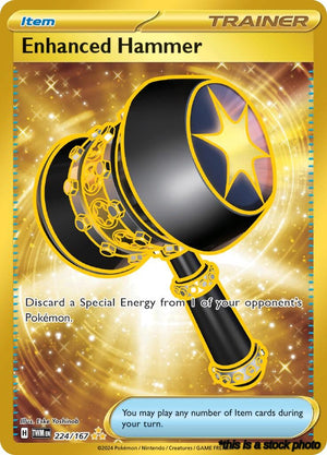 Holofoil Enhanced Hammer - 224/167 [224/167 Near Mint ]