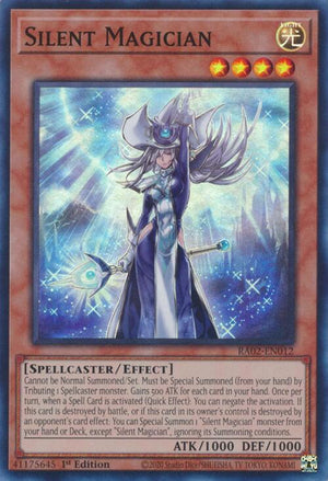 1st Edition Silent Magician [RA02-EN012 Near Mint] Super Rare