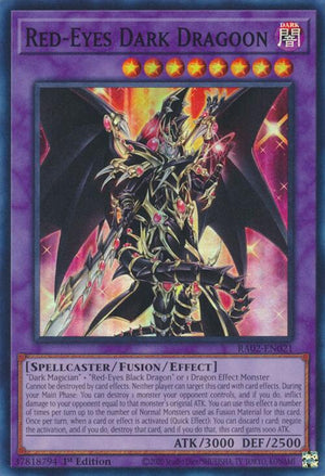 1st Edition Red-Eyes Dark Dragoon [RA02-EN021 Near Mint] Super Rare