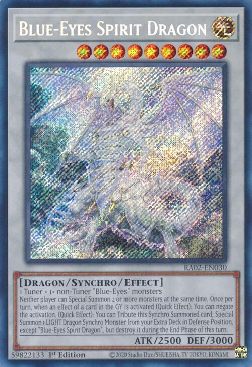 Blue-Eyes Spirit Dragon (Secret Rare)
