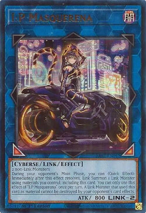 1st Edition I:P Masquerena (Alternate Art) (UR) [RA02-EN042 Lightly Played] Ultra Rare