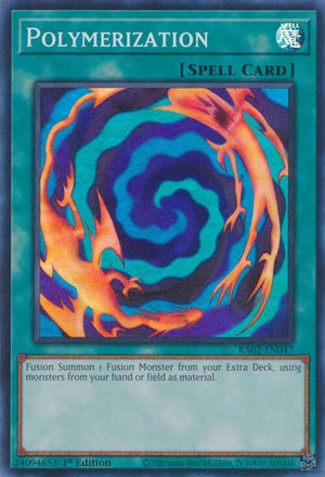 1st Edition Polymerization [RA02-EN047 Lightly Played] Super Rare