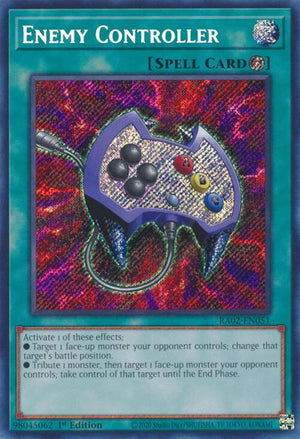 1st Edition Enemy Controller (Secret Rare) [RA02-EN051 Lightly Played] Secret Rare