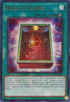 1st Edition Book of Eclipse (UR) [RA02-EN054 Lightly Played] Ultra Rare