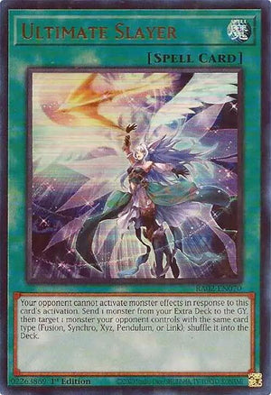 1st Edition Ultimate Slayer (UR) [RA02-EN070 Lightly Played] Ultra Rare