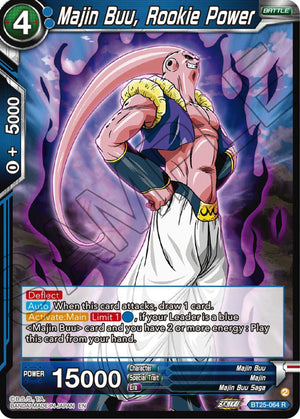 BT25-064 Majin Buu, Rookie Power