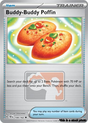 Reverse Holofoil Buddy-Buddy Poffin - 144/162 [144/162 Near Mint ]