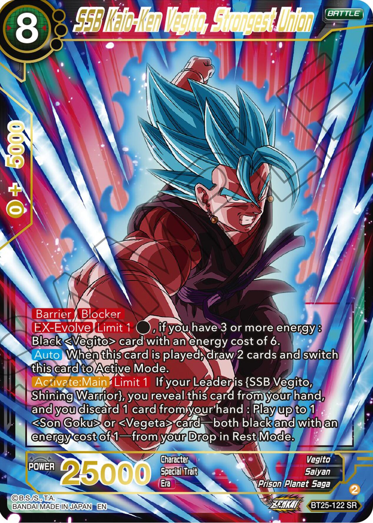 SSB Kaio-Ken Vegito, Strongest Union