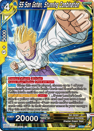 BT25-135 SS Son Goten, Stunning Combination